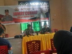 Ciptakan Sinergitas Dengan Warga, Personil Polsek Medan Timur Sambangi Warga