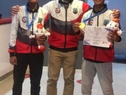 Atlet Taekwondo Kaltara Merah Medali di Ajang Popnas Palembang
