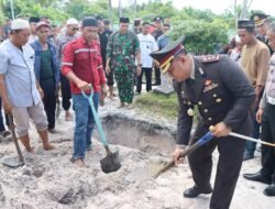 Kapolres PPU Berikan Penghormatan Terakhir kepada Almarhum Aiptu Handoko