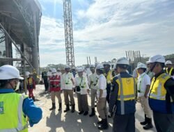 Polsek Sepaku Kawal Kunjungan Kerja Anggota Dewan Gubernur Bank Indonesia di Ibukota Nusantara