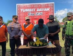 Wabup Berau Apresiasi Turnamen Sepak Bola Tumbit Dayak Cup 2024