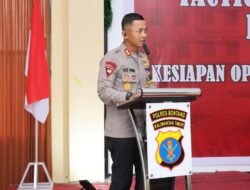 Polres Bontang Gelar Tactical Floor Game (TFG) dalam Persiapan Operasi Mantap Praja Mahakam 2024