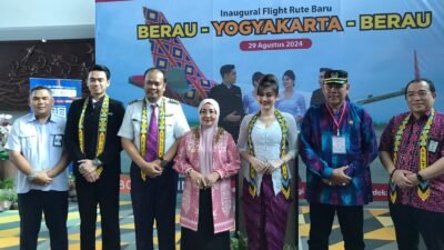 Inagurasi Penerbangan Batik Air Berau-Yogyakarta, Bupati Berau: Dapat Meningkatkan Pertumbuhan Ekonomi dan Pariwisata