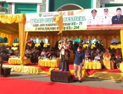 Bupati Berau Gelar Festival Pawai Budaya di HUT ke-71 Kabupaten Berau dan Ke-214 Kota Tanjung Redeb