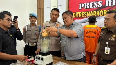 Berantas Narkotika, Polda Kaltim Musnahkan Barang Bukti Sabu-Sabu Seberat 2 Kg