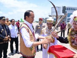 Presiden Jokowi Berkunjung ke Berau, Disambut Antusias Masyarakat