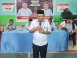 Agus Wahyudi Kampanye di BPU Kampung Karangaan, Biantan Menyala Abangku